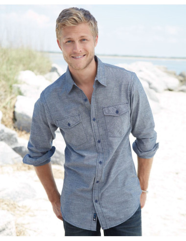 Burnside B8255 - Chambray...