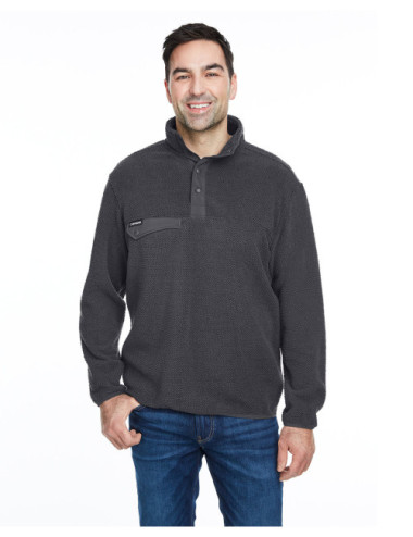 Dri Duck 7355 Men's Brooks Sherpa Fleece Pullover